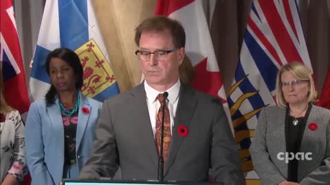 Canada: Health ministers hold news conference following meeting in Vancouver – November 8, 2022