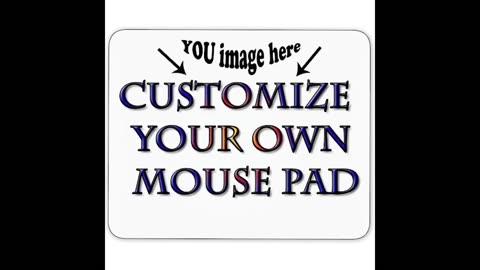 RICHEN Round Mouse Pad,Personalized Printed Mouse Mat, Non-Slip Rubber Base Mousepad Office Acc...