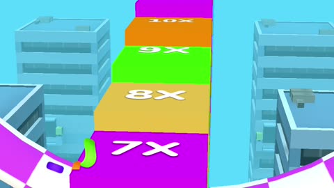 Cube Surfer || Hilarious Hijinks on the Blocks || #cubesurfer #BlockMaster