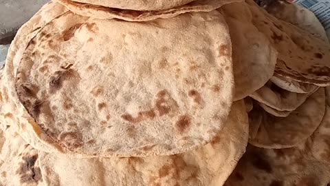 Tandoori Bread In Village