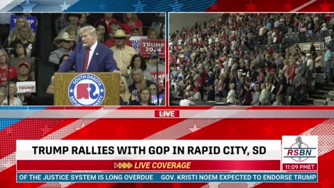 Trump Storm Speech in Rapid City, South Dakota - September 8, 2023