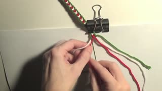 Easy Christmas Friendship Bracelet Tutorial DIY, Learn How to Make Christmas Jewelry 2