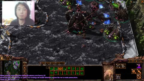 starcraft2 zerg v terran on waterfall got beaten by battlecruisers+thor..