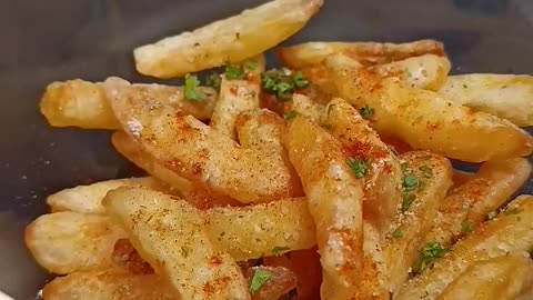 Perfectly Crisp French Fries