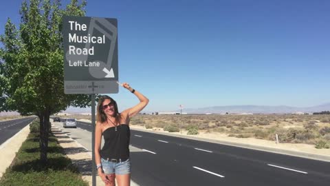 Musical Road Lone Ranger Highway Lancaster California VLOG