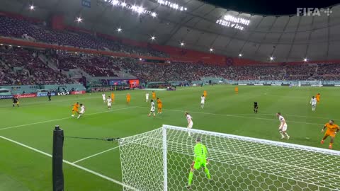Dutch score THREE! Netherlands v USA Round of 16 FIFA World Cup Qatar 2022