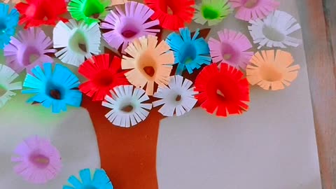 flower tree crafts