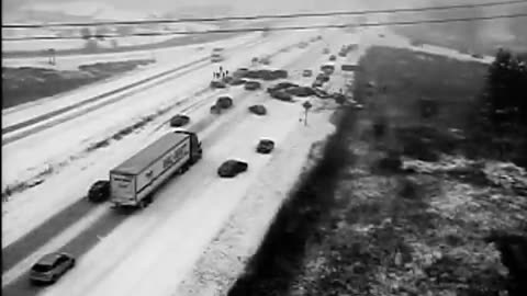 40-vehicle pileup caught on camera during Wisconsin snowstorm