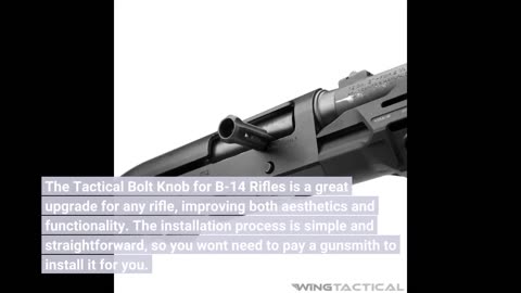 User Reviews: Tactical Bolt Knob for B-14 Rifles Black