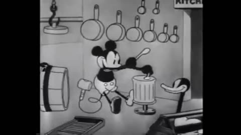 Adjectives with Steamboat Willie