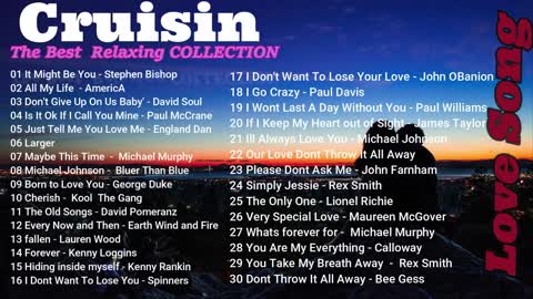 Cruisin Beautiful Relaxing Romantic💝 Love Song Collection || HD