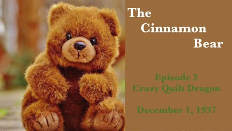 37-12-01-e03 Cinnamon Bear Crazy Quilt Dragon