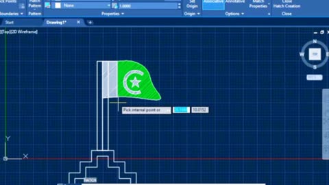 14 august celebration | Pakistan flag designs in AutoCAD