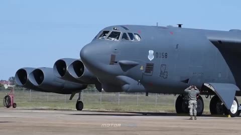 B-52 Stratofortress Take Off U.S. Air Force