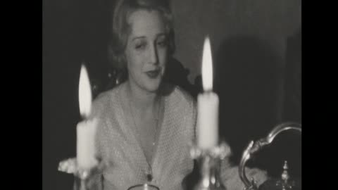 Ben Lyon & Bebe Daniels Home Movies (1931 Original Black & White Film)
