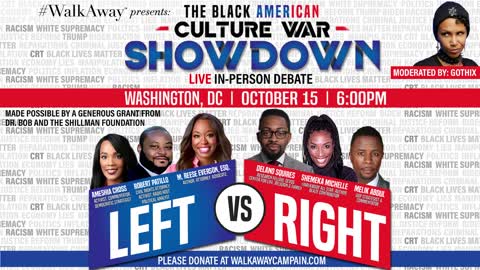 The Black American Culture War Showdown - LIVE