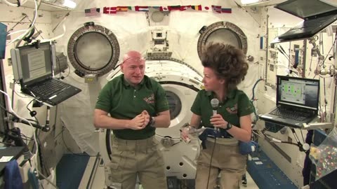 International Space Station Astronauts speak with Oregon students