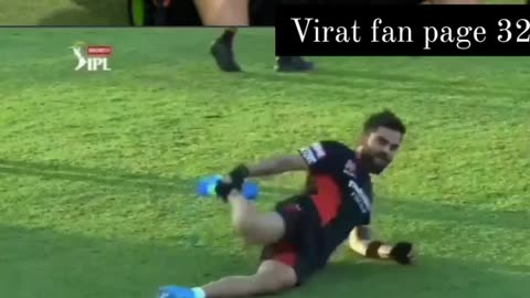 Virat Kohli fun style cricket ground.