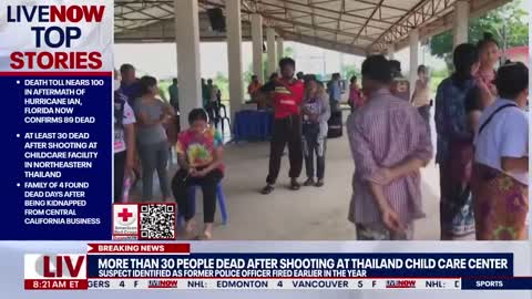 Thailand mass shooting: Over 30 dead after disgraced cop opens fire at day care center