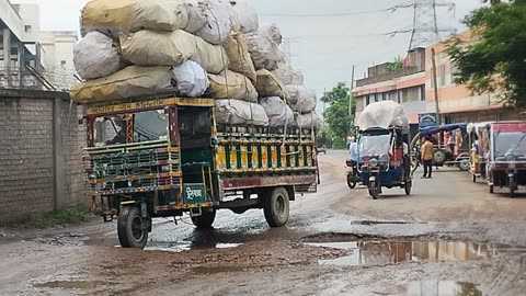 Most dangerous road and driver also drive perfectly