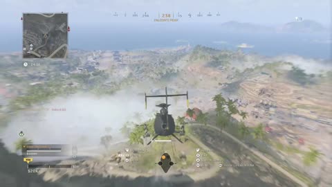 Chopper kills in COD War zone