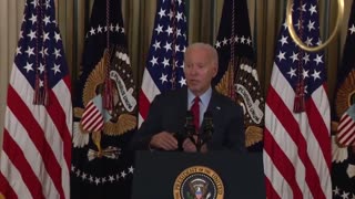 Biden Jokes About His Own Admin's INSANE Mask Rules, Refuses To Follow Them