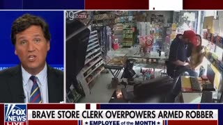 Tucker Covers Brave Clerk Stopping Armed Robber In L.A.