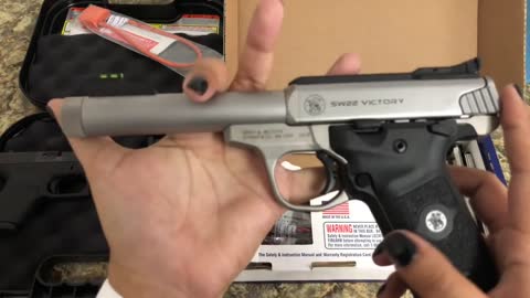 Smith Wesson Victory .22 LR _ Glock G42 .380 ACP