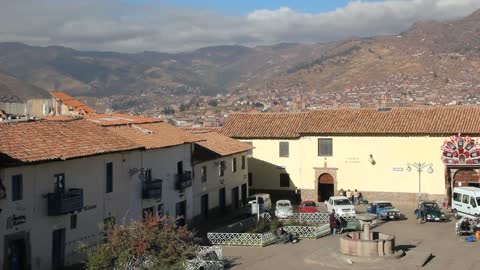 Cusco buildings and view