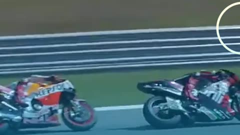 Marc Márquez's aggressive start 🔥 #motogp #moto #motorcycle