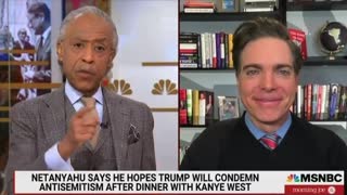 Antisemite Al Sharpton consulted by MSNBC on Kanye West's antisemitism