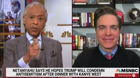 Antisemite Al Sharpton consulted by MSNBC on Kanye West's antisemitism