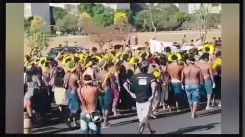 MANIFESTAÇÃO DE ÍNDIOS EM BRASÍLIA