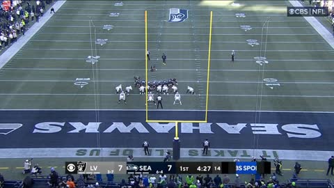 Las Vegas Raiders vs. Seattle Seahawks Full Highlights 2nd QTR | NFL Week 12, 2022