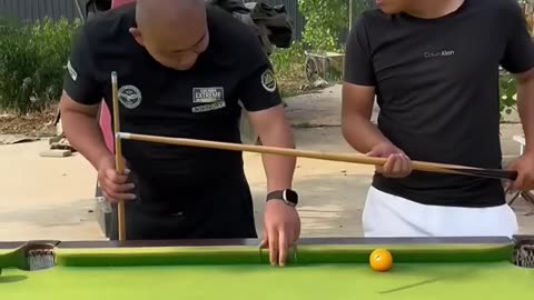 Funny billiard video