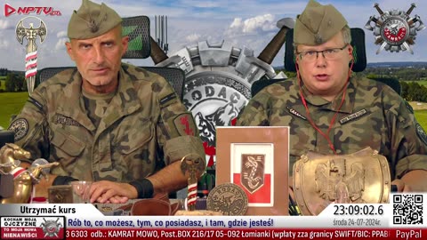 Utrzymać kurs! Śr. 24.07.2024r. W. Olszański, M. Osadowski NPTV.pl Rodacy Kamraci