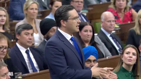 Justin Trudeau Gets Called Out To His Face Over His Blatant Climate Hypocrisy By Pierre Poilevre