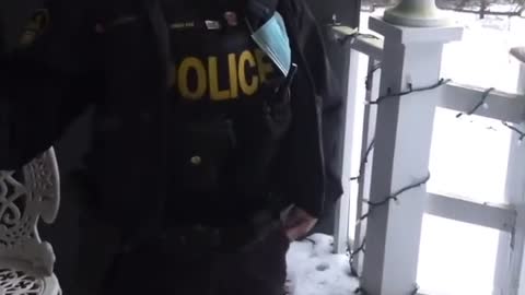 Ontario Police Spying on and Visits Citizen