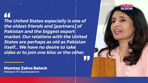 Pakistan Won't Join China Bloc For ‘Oldest Partner’ US?