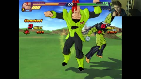 Dragon Ball Z Budokai Tenkaichi 3 Battle #6 With Live Commentary - Perfect Cell VS Android 16
