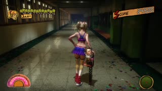 1 Hour of Juliet Starling Standing Around - James Gunn Video Game Lollipop Chainsaw