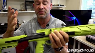 TR5 Pellet Rifle - Schofield No. RG-88 Chrome Blank Pistol Unboxing Preview Video