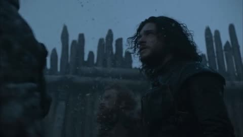 JOHN SNOW FIRST FIGHT || ARMY OF THE DEAD