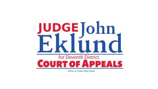 RE ELECT JUDGE JOHN EKLUND 11TH DISTRICT COURT OF APPEALS