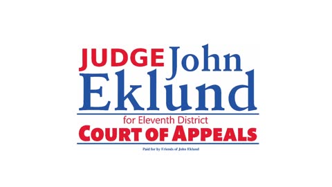 RE ELECT JUDGE JOHN EKLUND 11TH DISTRICT COURT OF APPEALS