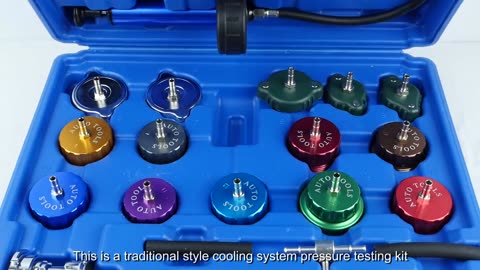 Comprehensive Cooling System and Radiator Cap Pressure Tester#Specialtytool