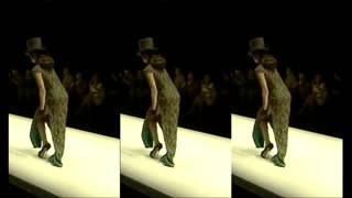 Fantastic performance on model catwalk 001