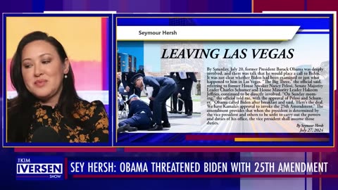 BOMBSHELL: Seymour Hersh Says Obama Threatened Biden With 25th Amendment