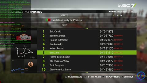 WRC 7 1-13 Career WRC 2 Vodafone Rally