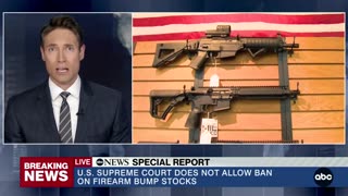 Supreme Court invalidates ban on firearm bump stocks ABC News